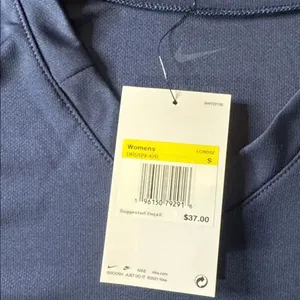 Nike Women’s Blue Club Speed Jersey Dri-Fit Short Sleeve Shirt SMALL NWT thumbnail 7
