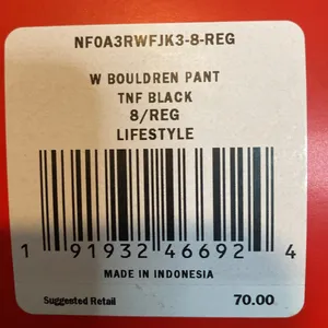 The North Face Bouldren Pants Womens 8‎ thumbnail 6