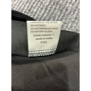Womens Black Longline Single Button Blazer‎ Notched Lapel Casual Lightweight XXL thumbnail 7