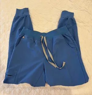 Light Blue FIGS Scrub Pants thumbnail 1