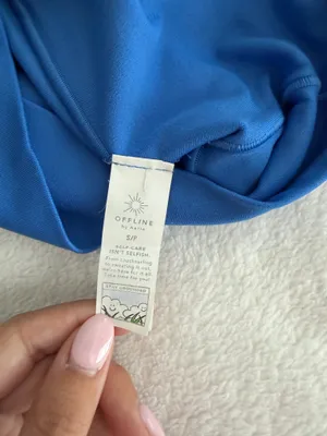 OFFLINE by Aerie Royal Blue Biker Shorts thumbnail 4