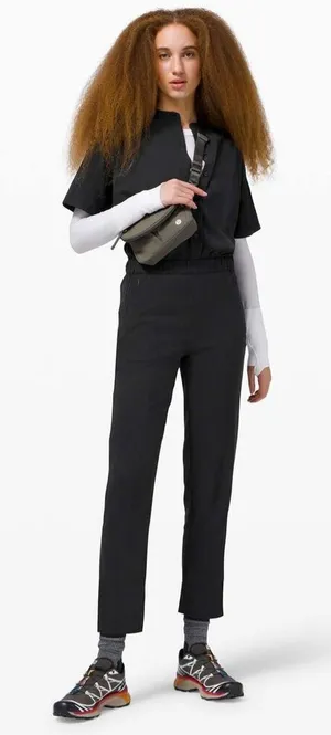 ✨Lululemon Black Perfectly Poised Sz 2 Jumpsuit✨ thumbnail 1