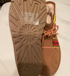 UGG Winter Fall Classic mini II braid Tribal bohemian platform chestnut booties ankle boots thumbnail 3