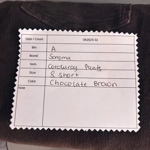 Corduroy Bootcut Pants Chocolate‎ Brown 8 thumbnail 12