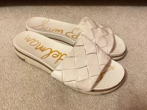 White Sam Edelman Sandals thumbnail 2