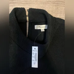 Madewell Long Sleeve Black Shirt Women’s M NC638 NWT thumbnail 5