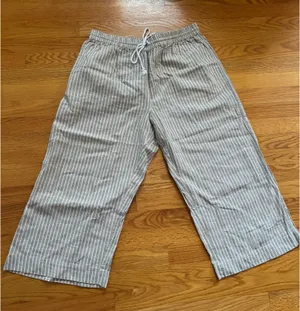 BeachLunchLounge Pants Striped Linen thumbnail 1
