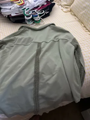 Shein Green Shacket thumbnail 2