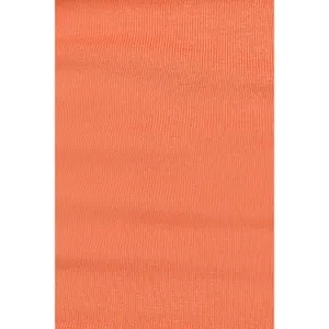 Lulus Feel Like Dancing Coral Orange Crop Top Minimalist Stretch Jersey XS NWT thumbnail 5