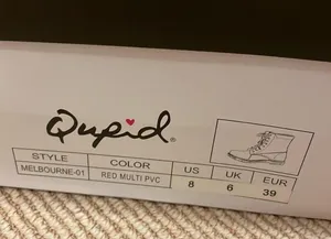 Qupid rain Boots - brand new in box thumbnail 5