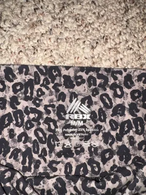 RBX Active Cheetah Active Print Leggings thumbnail 2