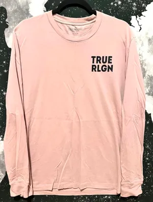 True Religion Big Buddha Guitar Long Sleeve Shirt thumbnail 3