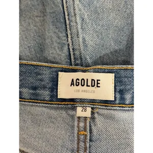AGOLDE Womens Shorts Blue Denim Parker Vintage Cut Off Distressed Jean Size 28 thumbnail 4
