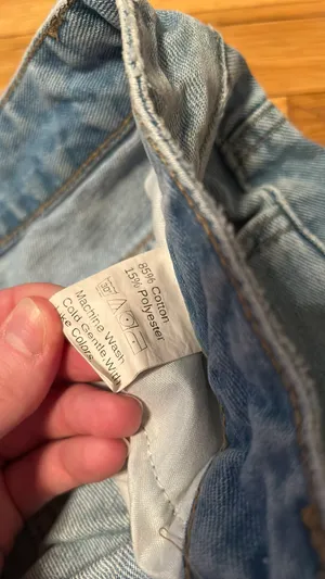 Ripped straight leg jeans thumbnail 3