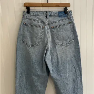 ABERCROMBIE & FITCH The 90’s Straight Ultra High Rise Jeans Size 30 / 10R NWT thumbnail 9