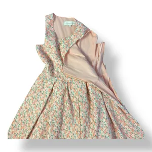 Endless Rose Floral‎ Textured Bow Tie Mini Dress Size M Pink Party thumbnail 4