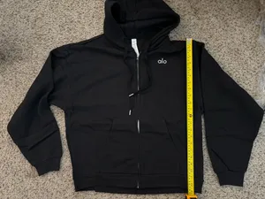🖤✨ Accolade Full Zip Hoodie Black – Medium thumbnail 9