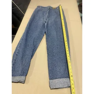Vintage Lee Women's High Rise Jeans Elastic Waist‎ Band Size 12L thumbnail 6