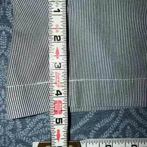 Tommy Hilfiger Blue White Pinstripe Chino‎ Shorts Size 8 Preppy Summer thumbnail 7