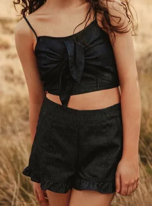 1.State shorts and buffalo top matching set thumbnail 1