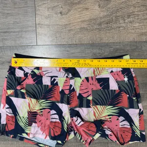 Smartwool Women's Tropical Leaf Print 4" Hike Short Large‎ Wool Blend SW016250 thumbnail 7