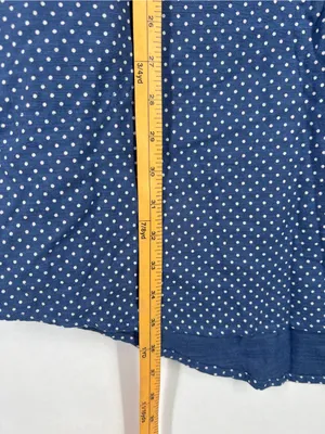 Levi’s NWT Blue Polka Dot Cotton Pajama Sleep Shirt Medium thumbnail 12