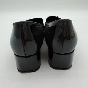 Saint Laurent Elegant Patent Leather Tassel Accents Pumps Women's Size 7 IT 37 thumbnail 6