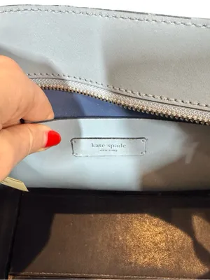 Kate Spade Mini Mina Magnolia Street Eyelet Satchel Blue Dawn/Constellation Blue thumbnail 9
