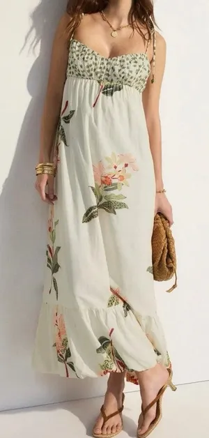Dress To Flourish floral Maxi Dress Medium thumbnail 1