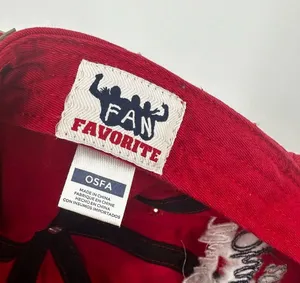 Atlanta Braves 2021 World Series Winner Custom Bleach Splatter Dad Hat OS thumbnail 8
