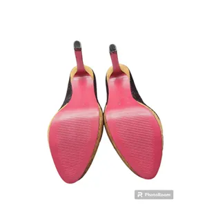 Paris Hilton Platform Pumps Snakeskin Stiletto Heels Sexy Shoes Size‎ 7 thumbnail 3