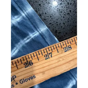 Lululemon Back in Action Long Sleeve Shirt Blue White‎ Tie Dye Relaxed Fit Top thumbnail 6