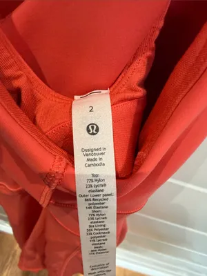 lululemon athletica court crush Pale‎ Raspberry Tennis Dress 2 thumbnail 5