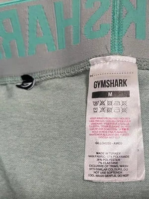 Gymshark Flex Low Rise Legging Women’s Size M Spring Green Marl/Jade Green thumbnail 6