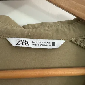 Long Sleeve Tiered Green Dress thumbnail 5