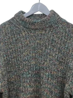 Urban Outfitters Casey Mock Neck Sweater S Multicolor Marled Relaxed Cozy Chic thumbnail 6
