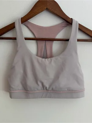 lululemon Invigorate Bra Women’s Size 6 Faint Coral Light Pink Racerback thumbnail 9