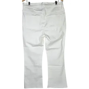 J. Crew 9" demi-boot crop jean in white wash‎ 33 NWT thumbnail 2
