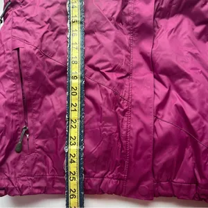 Columbia Faux Fur Ski Snow Winter Coat Jacket Small Pink thumbnail 7