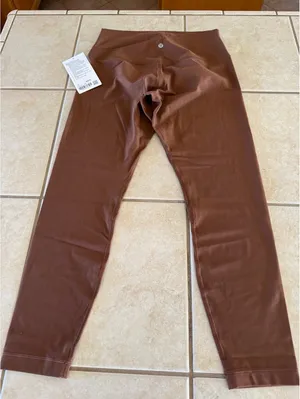 Lululemon Align High Rise 25” Roasted Brown Size 10 NWT thumbnail 2