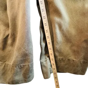 Marine Layer Olive Green Tencel Sleeveless Button Front Jumpsuit XS Utility‎ thumbnail 9