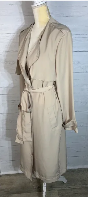 Ro & De Tan Lightweight Trench Coat size M thumbnail 2