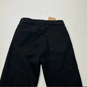 Reformation High And Skinny Jean Faded Black Destroyed Denim Womens Size‎ 27 NEW thumbnail 10