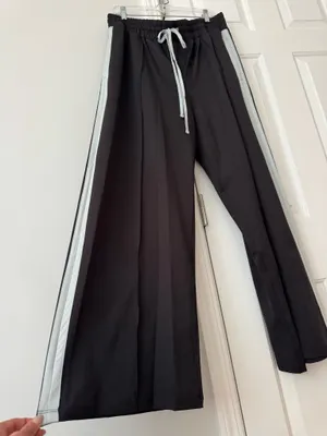 Anthropologie Daily Practice Side-Stripe Track Pants, Size XL thumbnail 7
