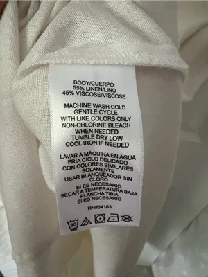 New NWT DKNY Women's Sleeveless linen blended maxi dress size S thumbnail 4