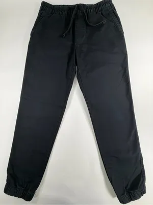 Banana Republic Travel‎ Jogger Pants Black Stretch Casual Athleisure Women’s S thumbnail 1