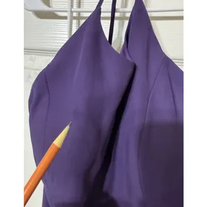 Gianni Bini Chic Purple Charlotte Chiffon Maxi Dress Sz14 Wedding Party‎ Boho Sweet Cute thumbnail 5