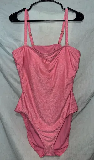 Sparkly One Piece - Open Back NWOT thumbnail 1