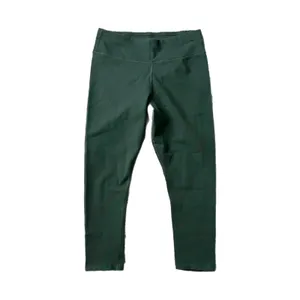 Pact On The Go-To Cropped Legging Organic Cotton Dark Green Size Small thumbnail 2