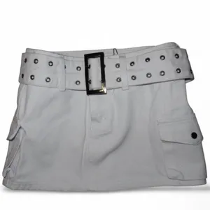 Princess Polly Iconic Cargo Mini Skirt White thumbnail 3